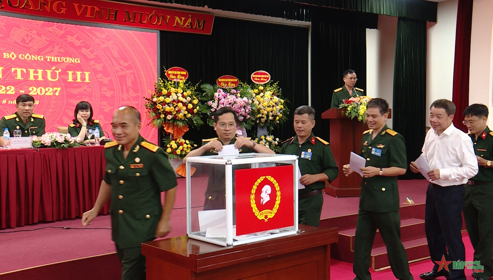 Đại hội đại biểu Hội Cựu chiến binh Cơ quan Bộ Công Thương lần thứ III (2022-2027) 